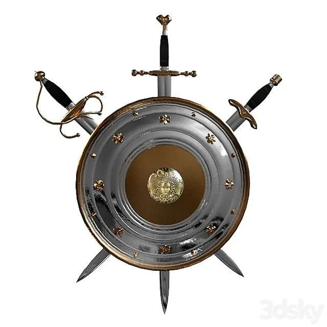 Weapon metal sword shield Free Download