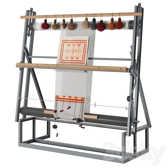weaving machine 3D Model