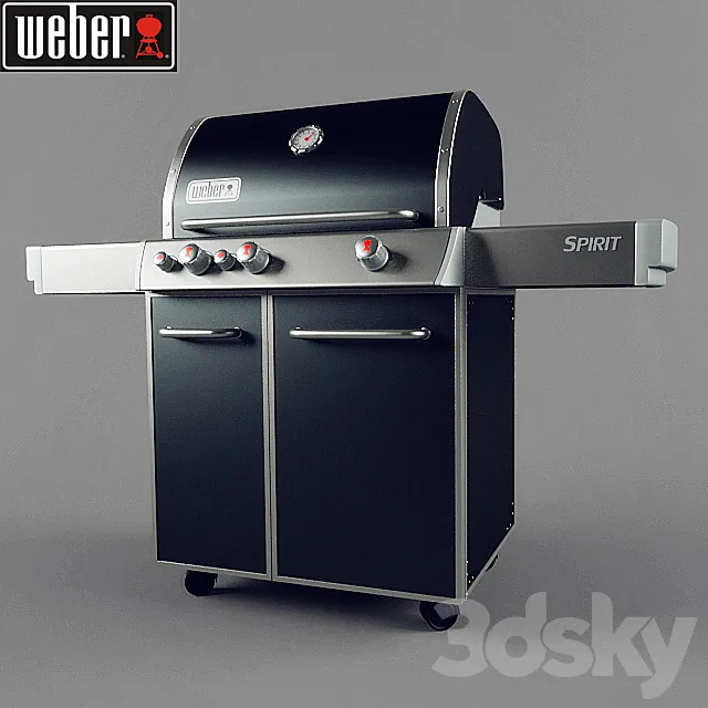 WEBER SPIRIT 3D Model