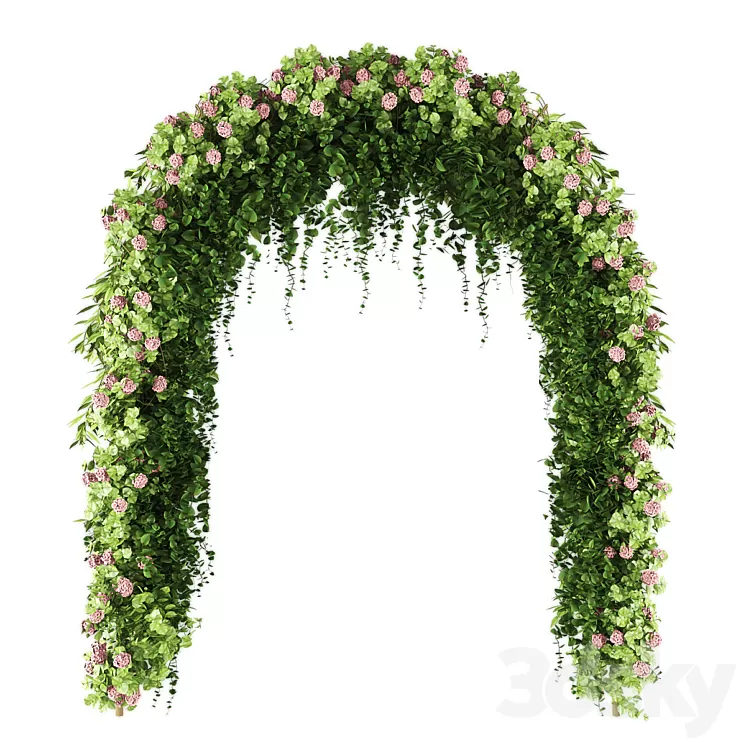wedding arch 02 3D Model Free