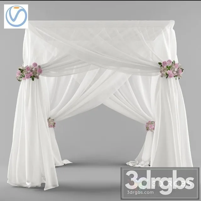 Wedding Canopy 3D Model Free