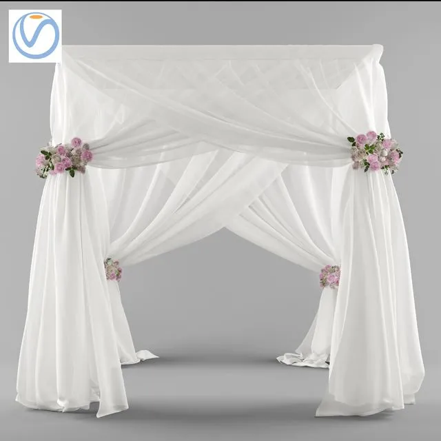 Wedding canopy (Vray) 3D Model