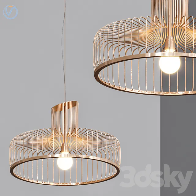 Wedding pendant lamp 3DModel