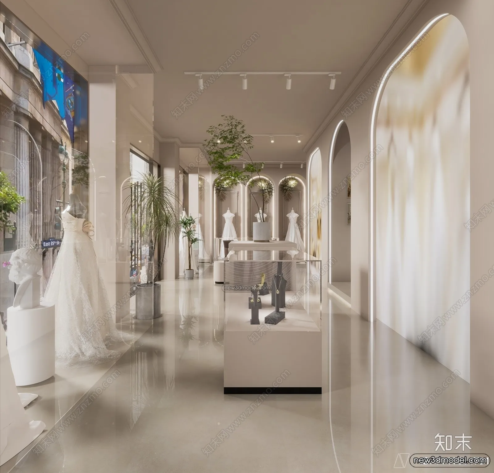 Wedding Studio - 3D Interior Scene - 3D Models - 015