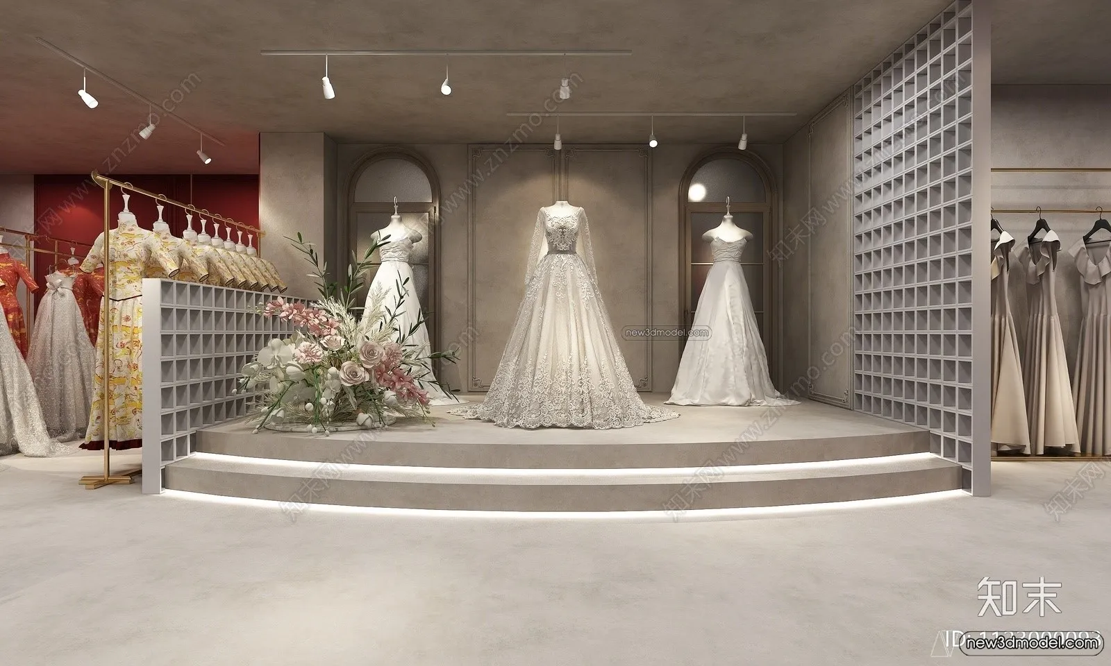 Wedding Studio - 3D Interior Scene - 3D Models - 021