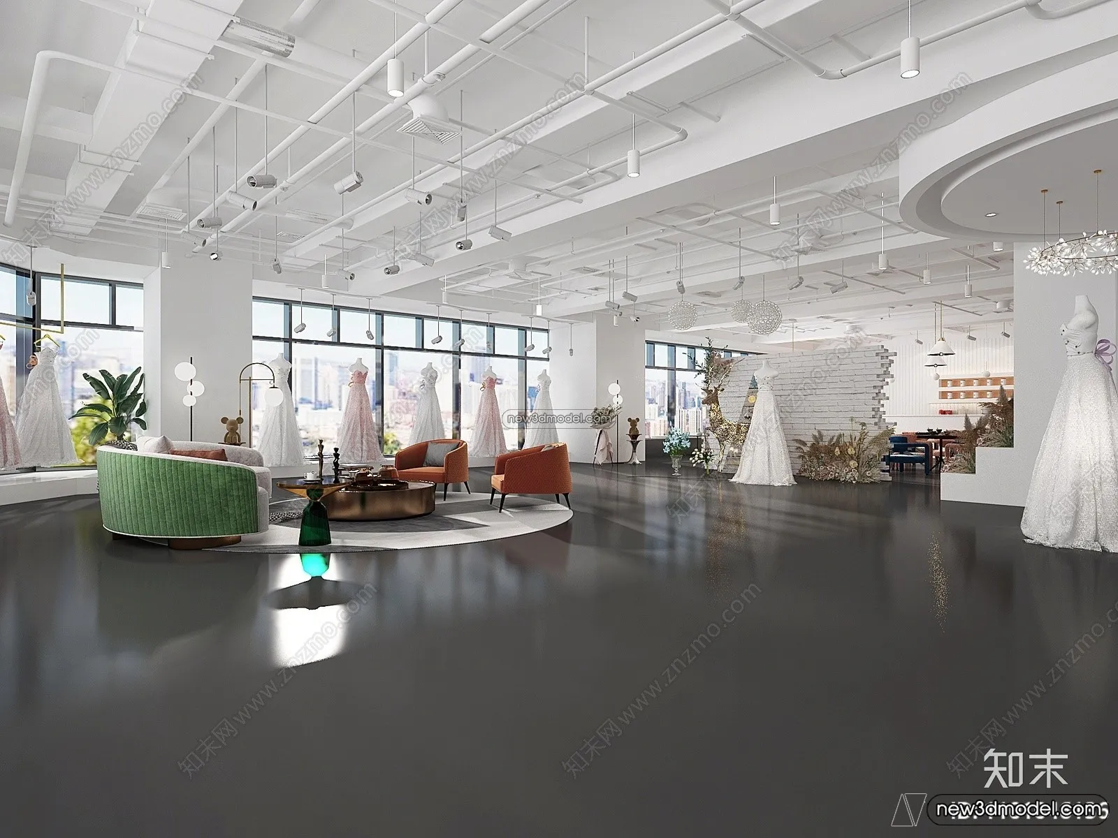 Wedding Studio - 3D Interior Scene - 3D Models - 026