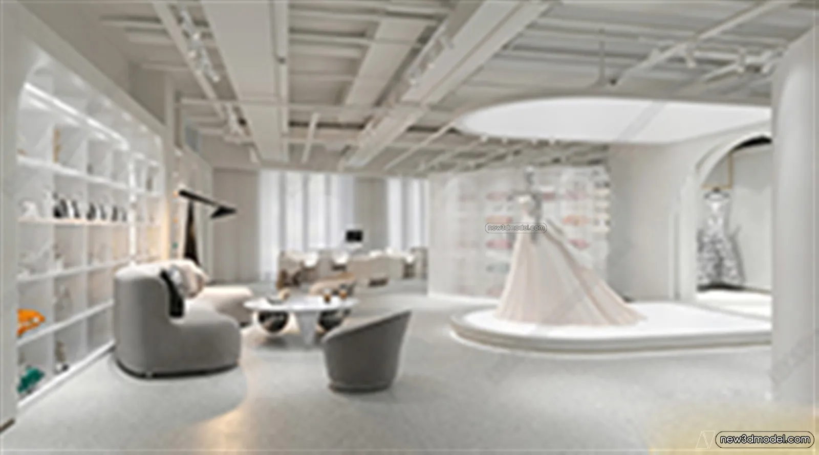 Wedding Studio - 3D Interior Scene - 3D Models - 027