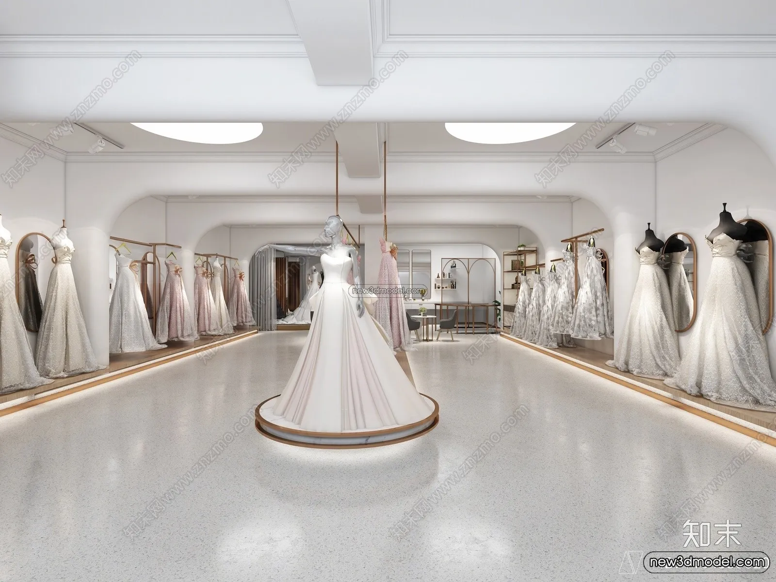 Wedding Studio - 3D Interior Scene - 3D Models - 034