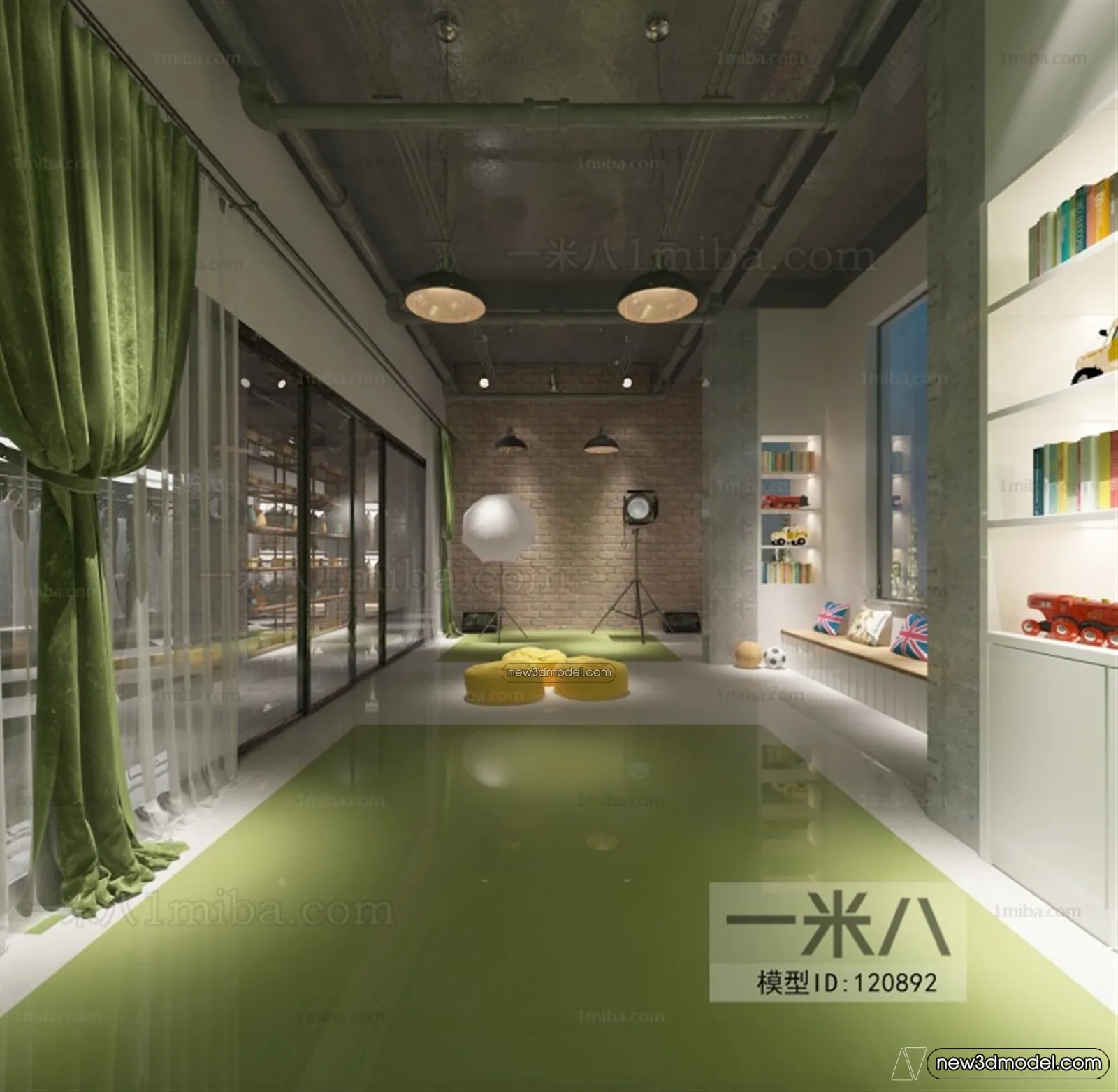 Wedding Studio - 3D Interior Scene - 3D Models - 041