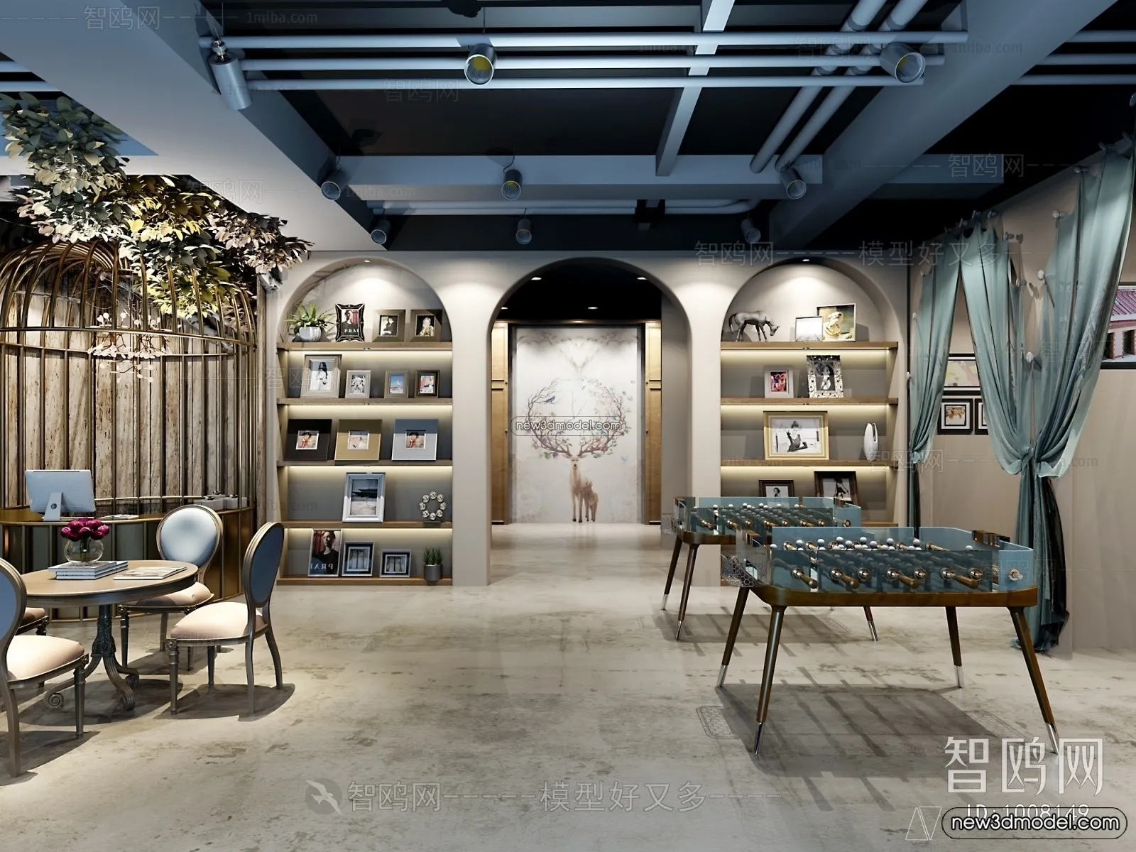 Wedding Studio - 3D Interior Scene - 3D Models - 042