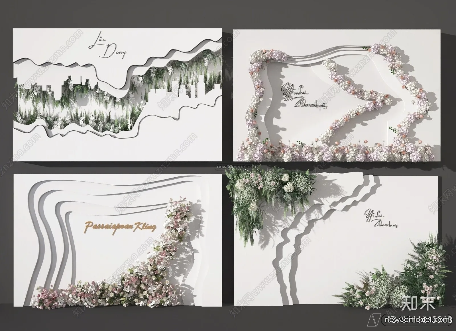 Wedding Studio - 3D Interior Scene - 3D Models - 046