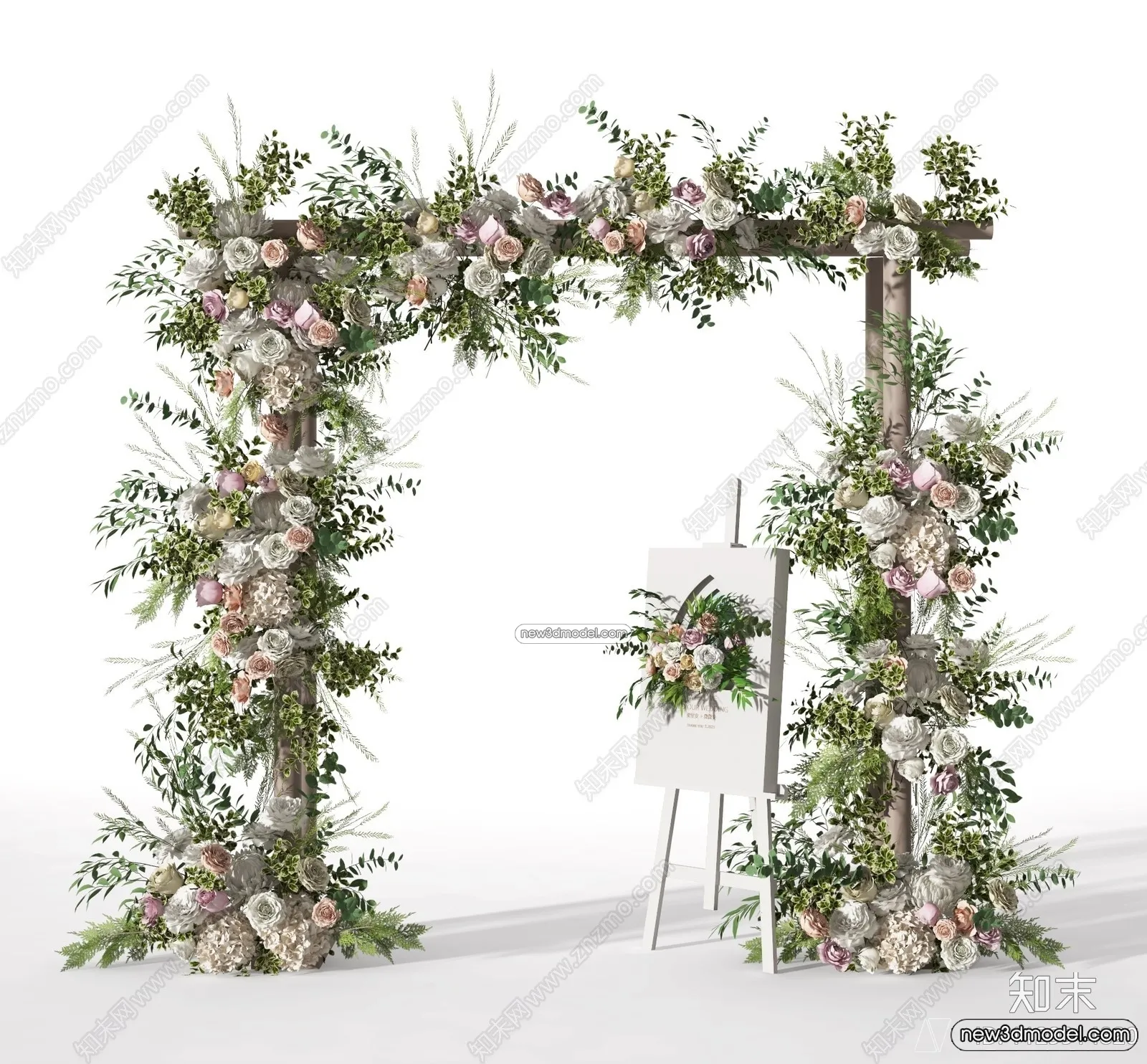 Wedding Studio - 3D Interior Scene - 3D Models - 049