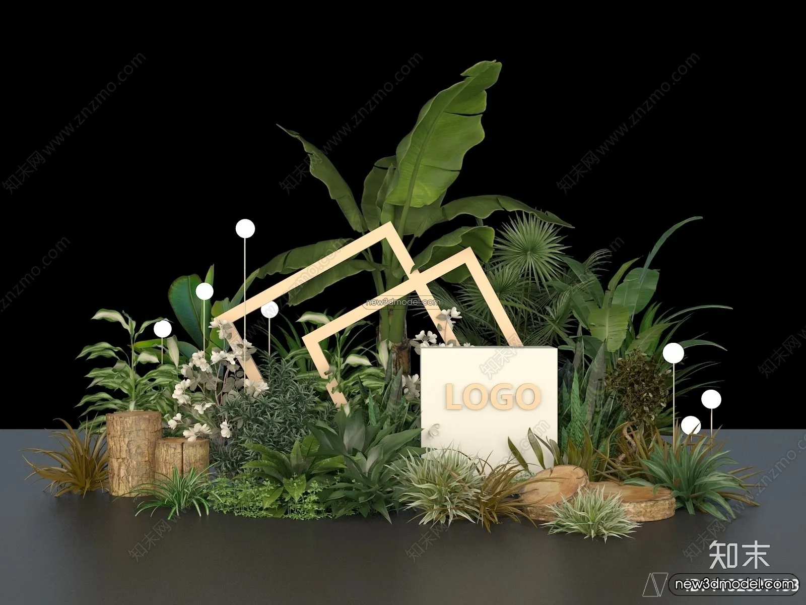 Wedding Studio - 3D Interior Scene - 3D Models - 050