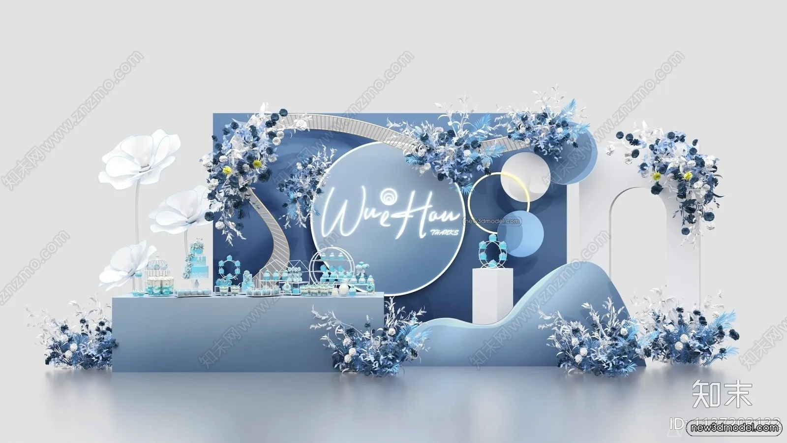 Wedding Studio - 3D Interior Scene - 3D Models - 051