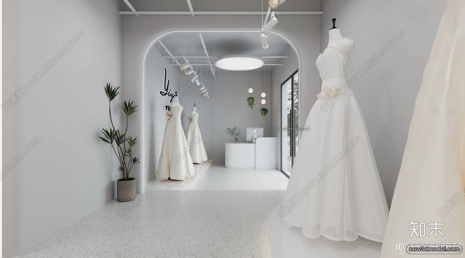 Wedding Studio - 3D Interior Scene - 3D Models - 055