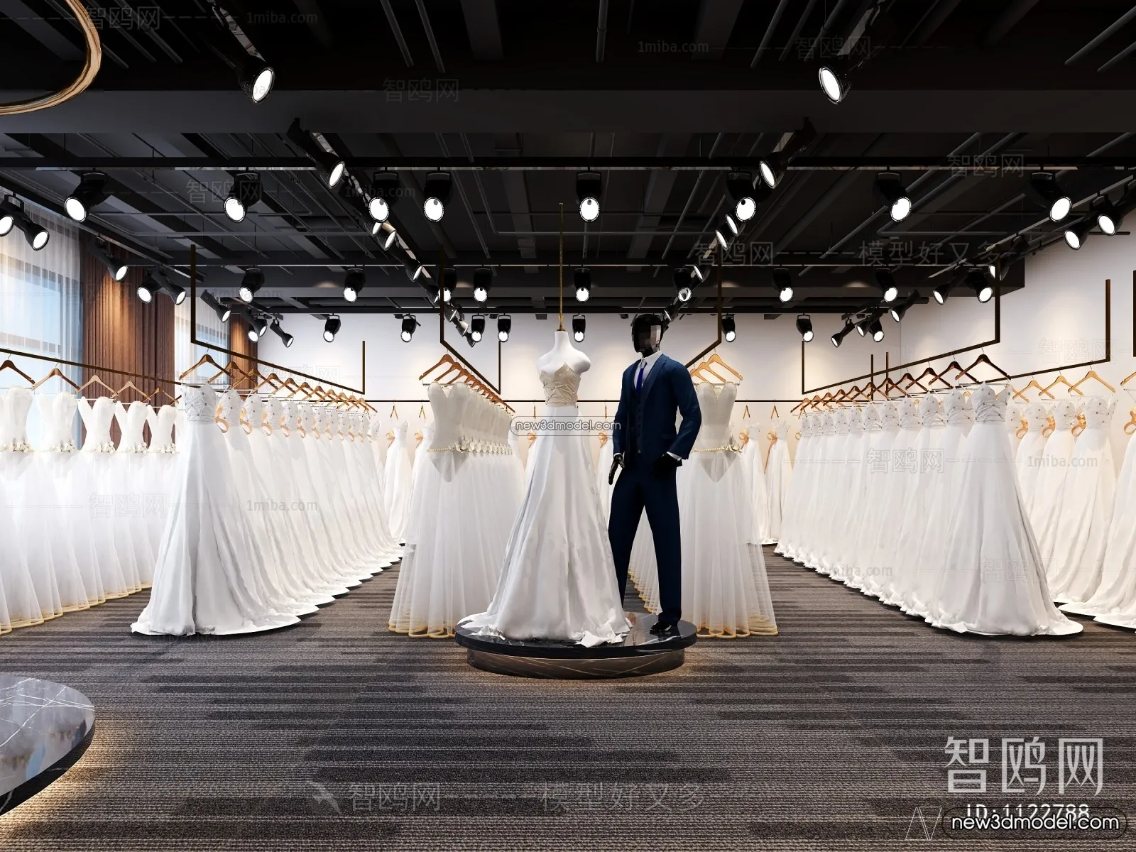 Wedding Studio - 3D Interior Scene - 3D Models - 059