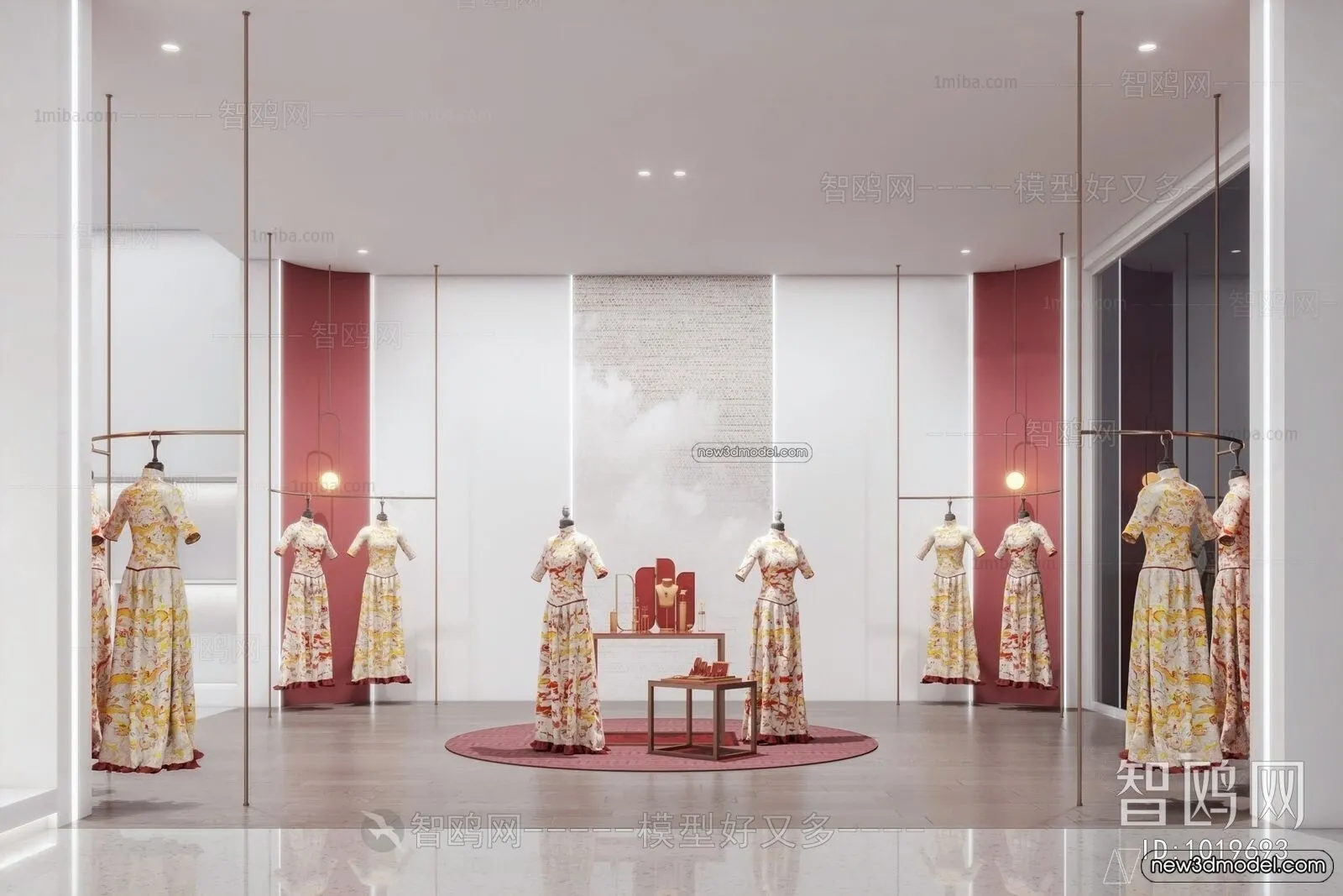 Wedding Studio - 3D Interior Scene - 3D Models - 064