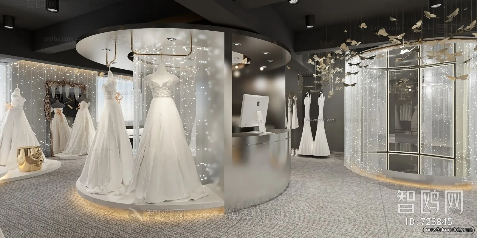 Wedding Studio - 3D Interior Scene - 3D Models - 065