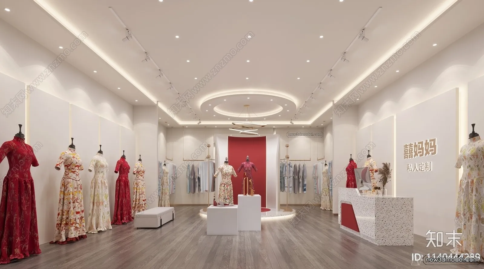 Wedding Studio - 3D Interior Scene - 3D Models - 066