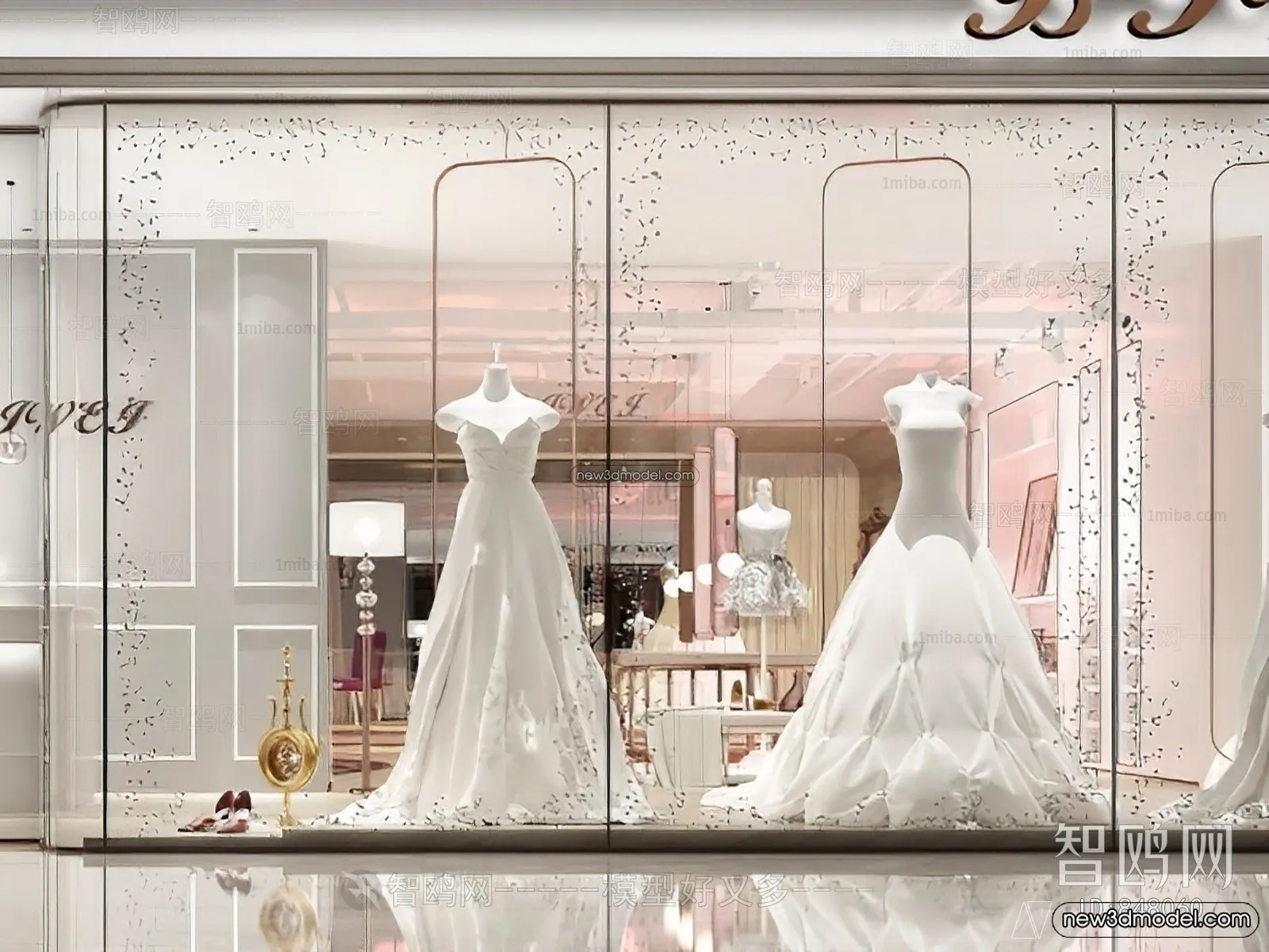 Wedding Studio - 3D Interior Scene - 3D Models - 069