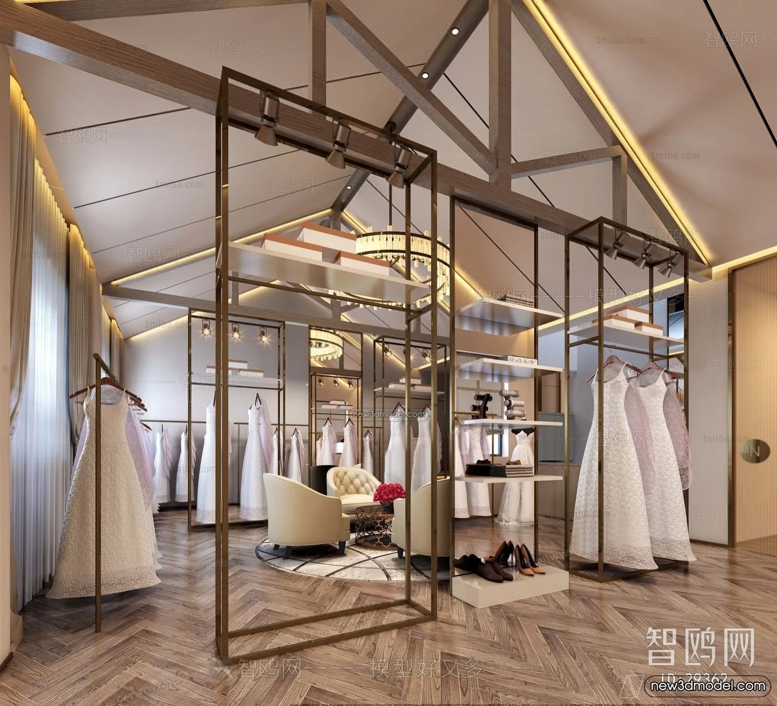 Wedding Studio - 3D Interior Scene - 3D Models - 072