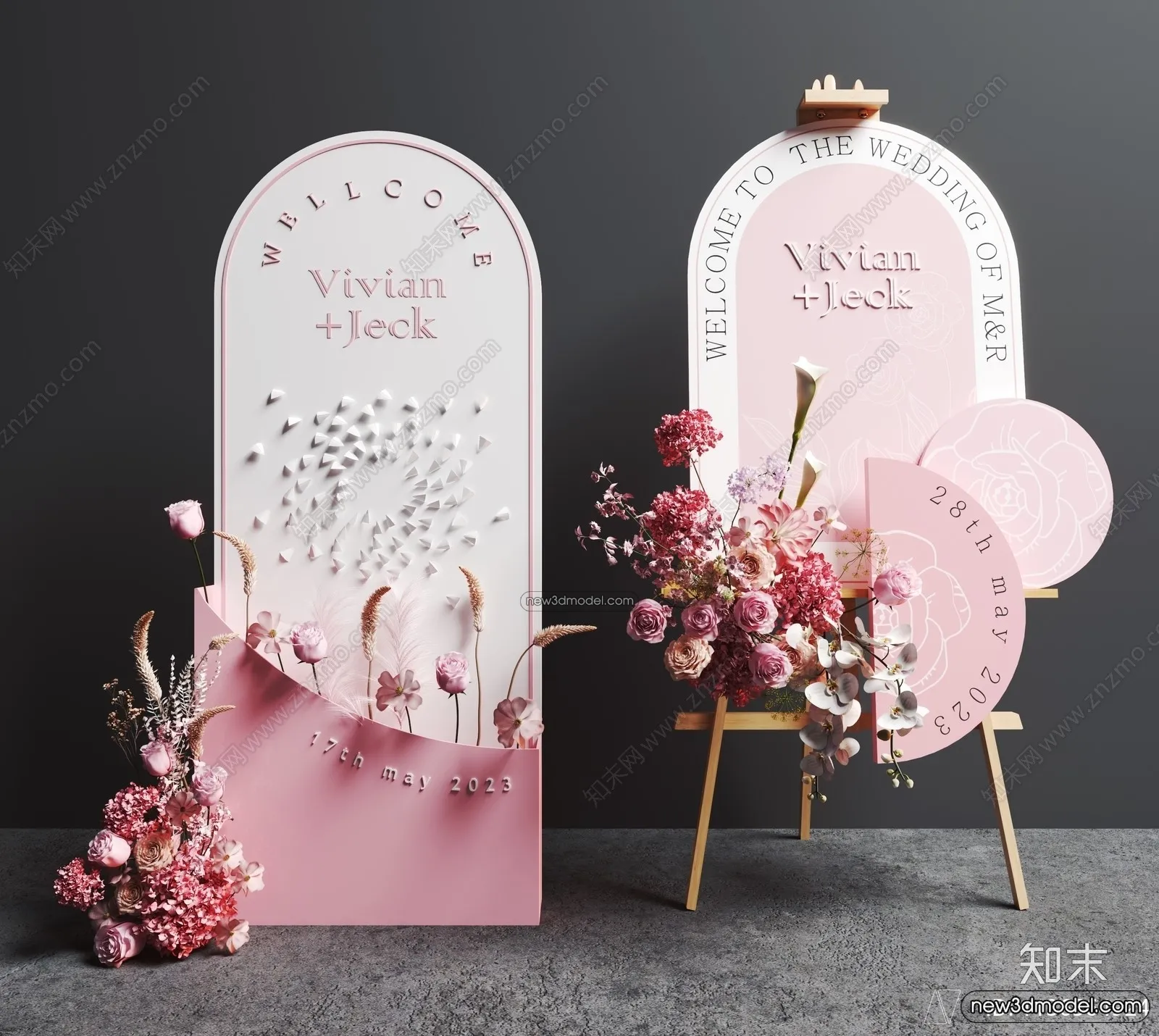 Wedding Studio - 3D Interior Scene - 3D Models - 074