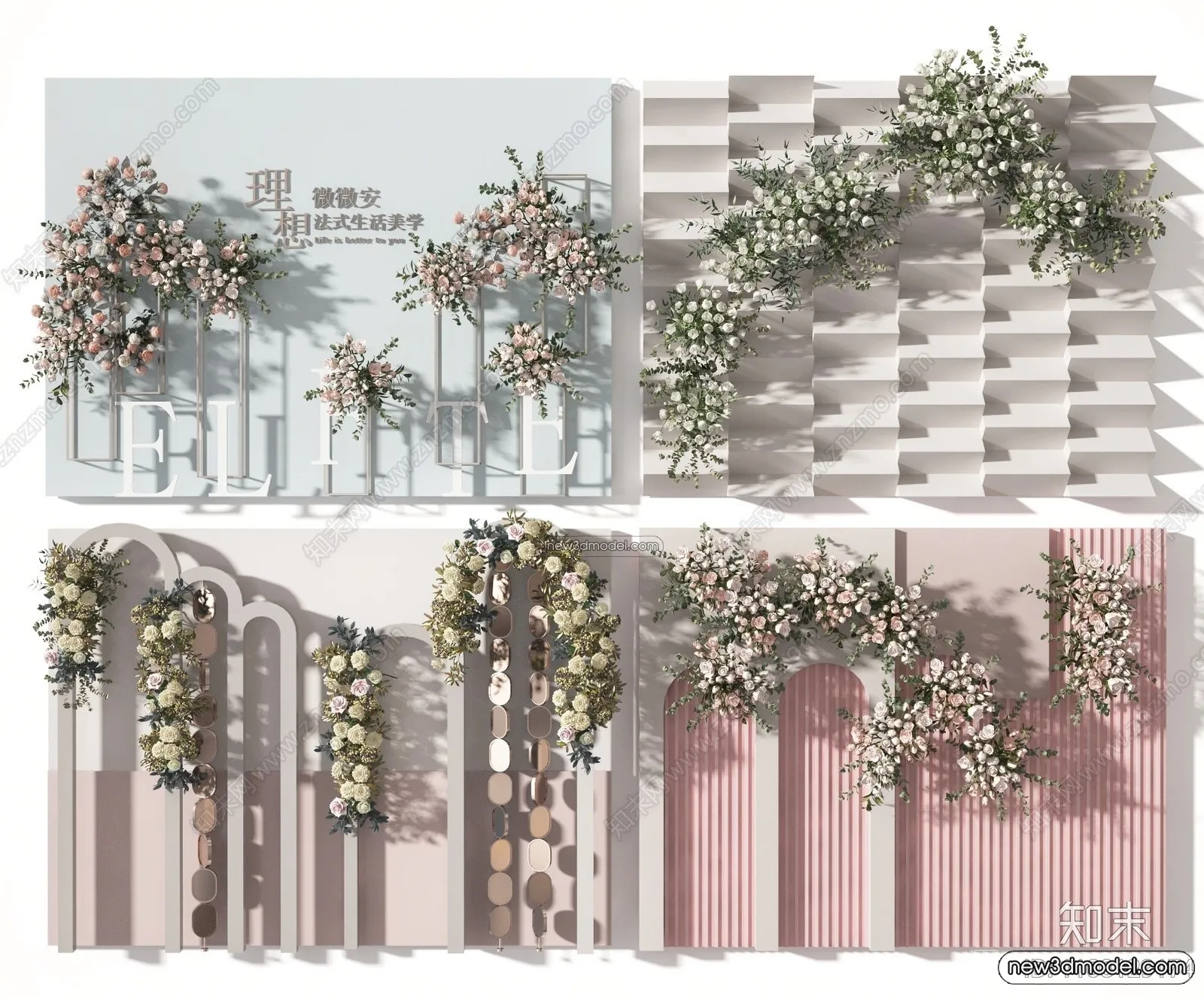 Wedding Studio - 3D Interior Scene - 3D Models - 075