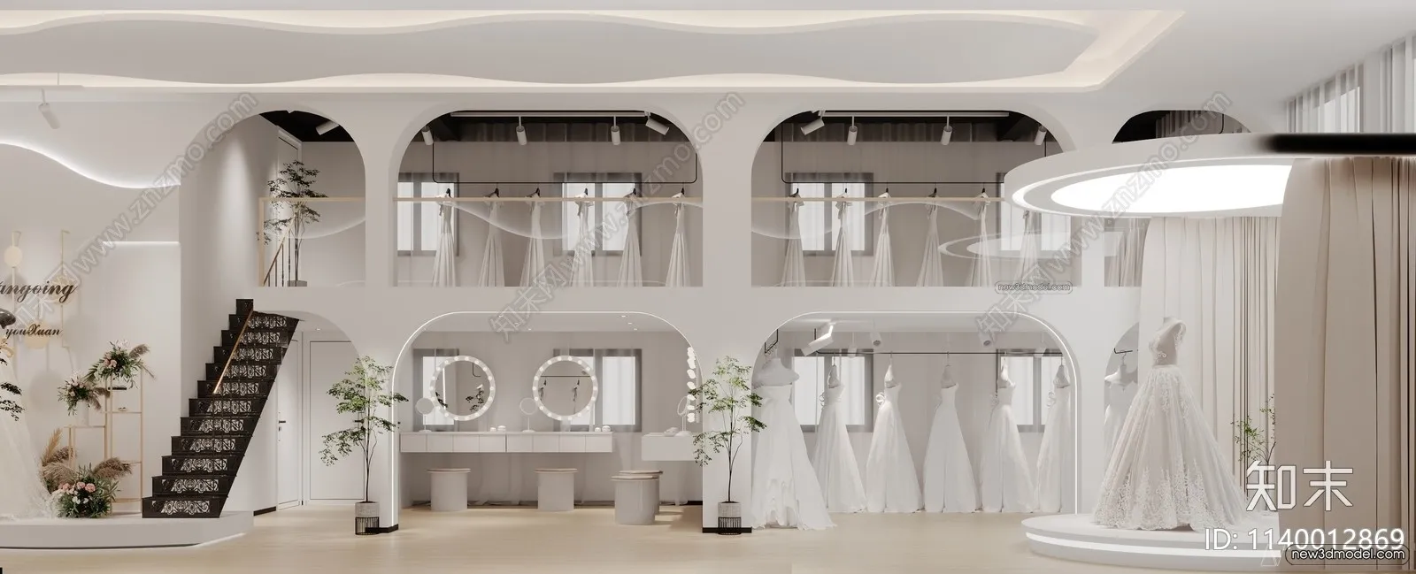 Wedding Studio - 3D Interior Scene - 3D Models - 077