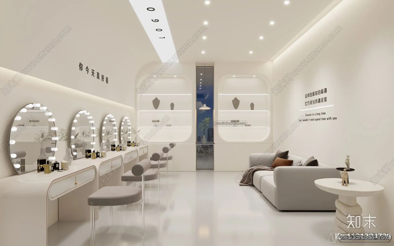 Wedding Studio - 3D Interior Scene - 3D Models - 078