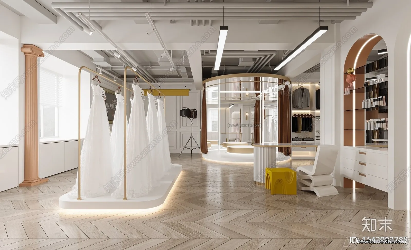 Wedding Studio - 3D Interior Scene - 3D Models - 079