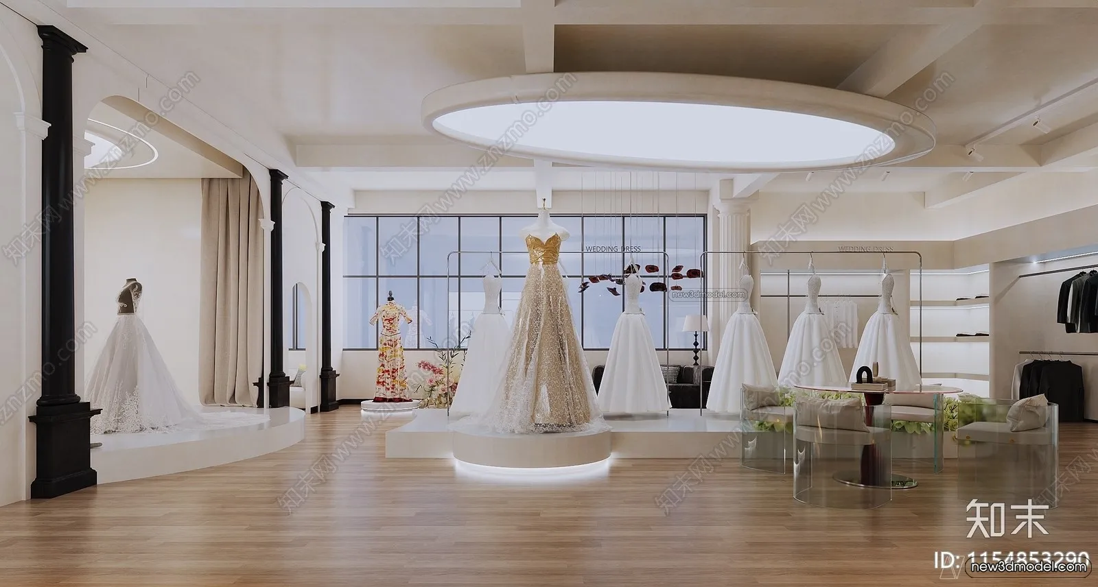 Wedding Studio - 3D Interior Scene - 3D Models - 081