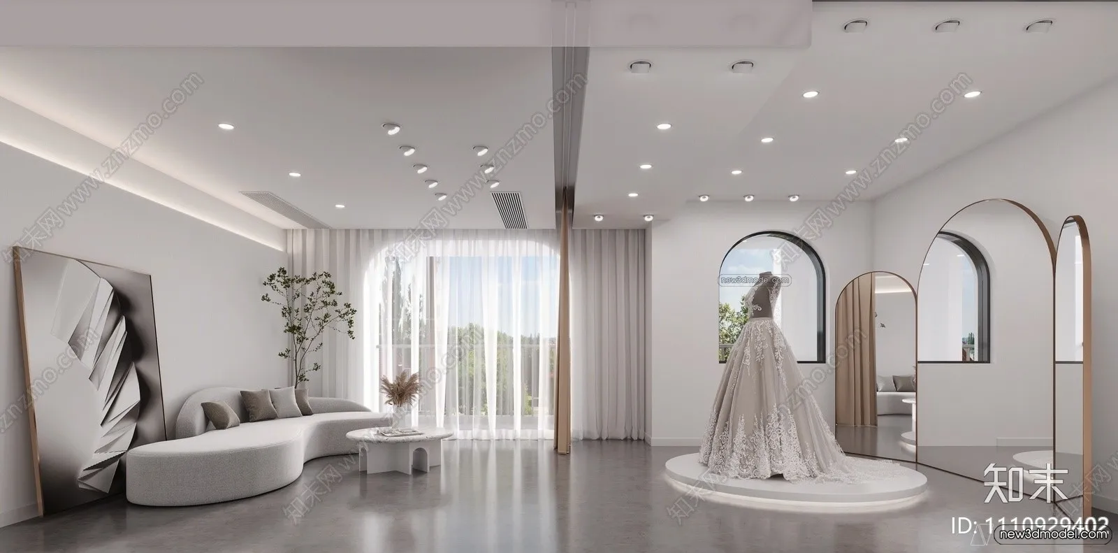 Wedding Studio - 3D Interior Scene - 3D Models - 082
