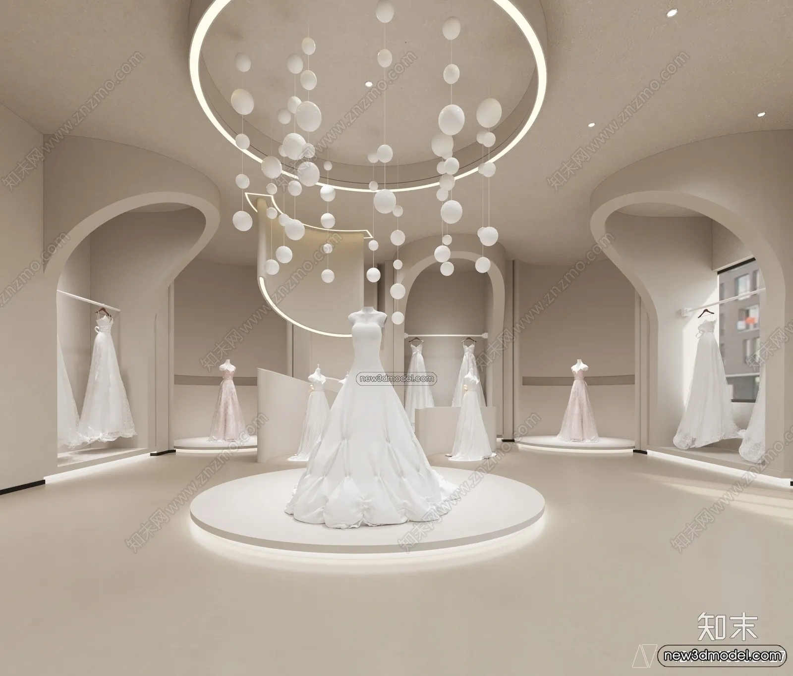 Wedding Studio - 3D Interior Scene - 3D Models - 088