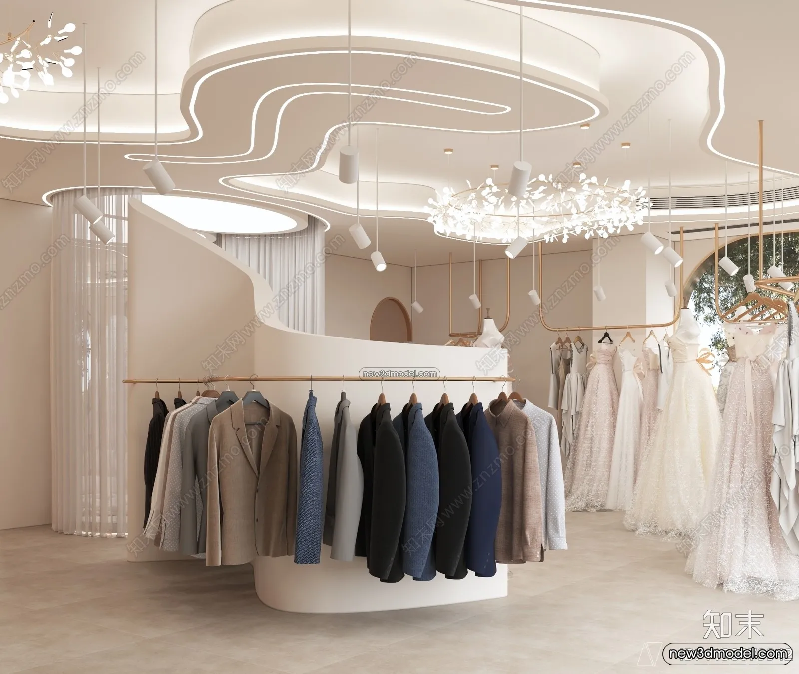 Wedding Studio - 3D Interior Scene - 3D Models - 090