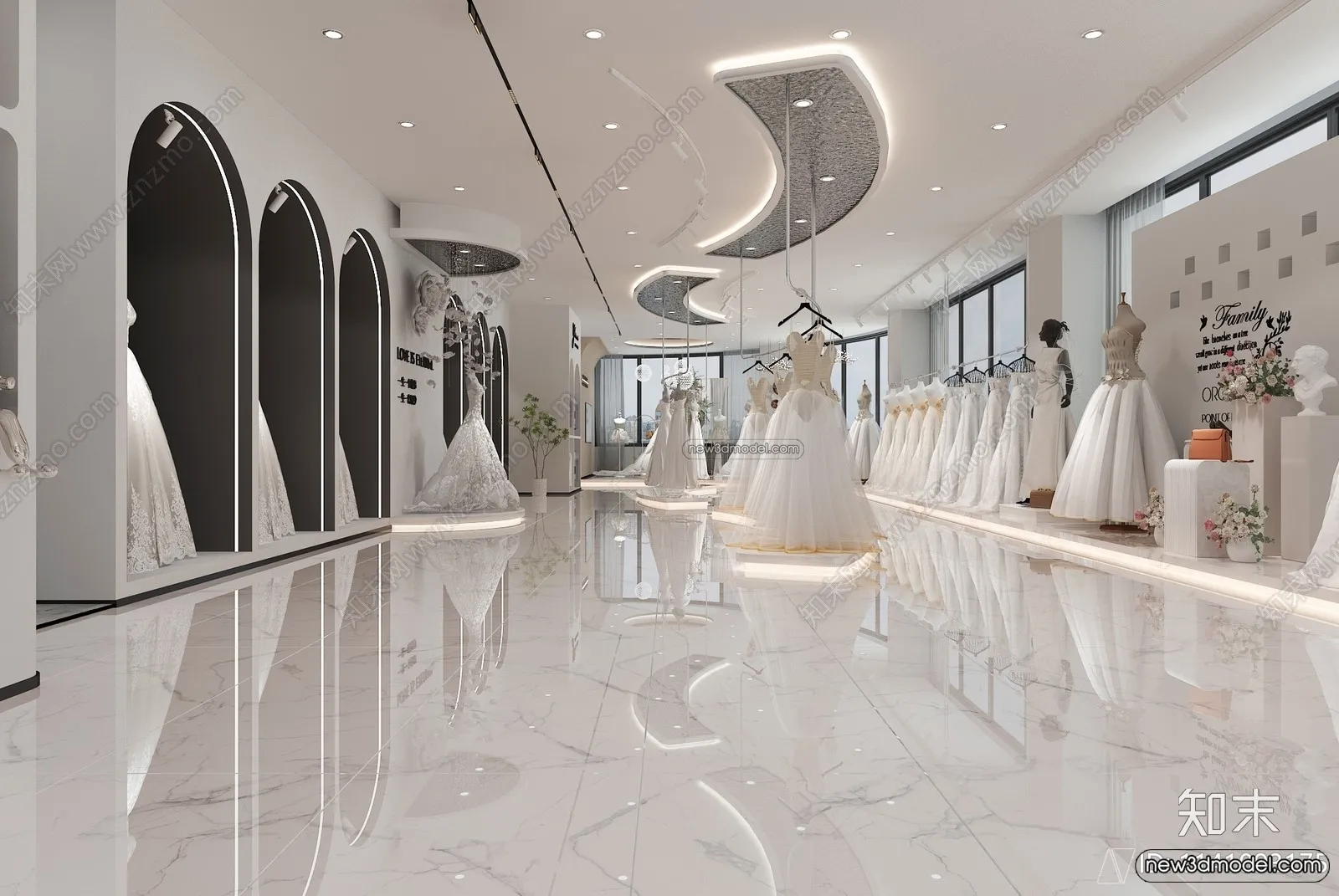 Wedding Studio - 3D Interior Scene - 3D Models - 092