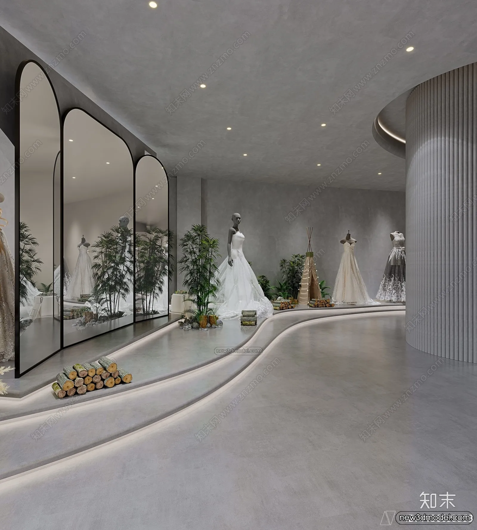 Wedding Studio - 3D Interior Scene - 3D Models - 094