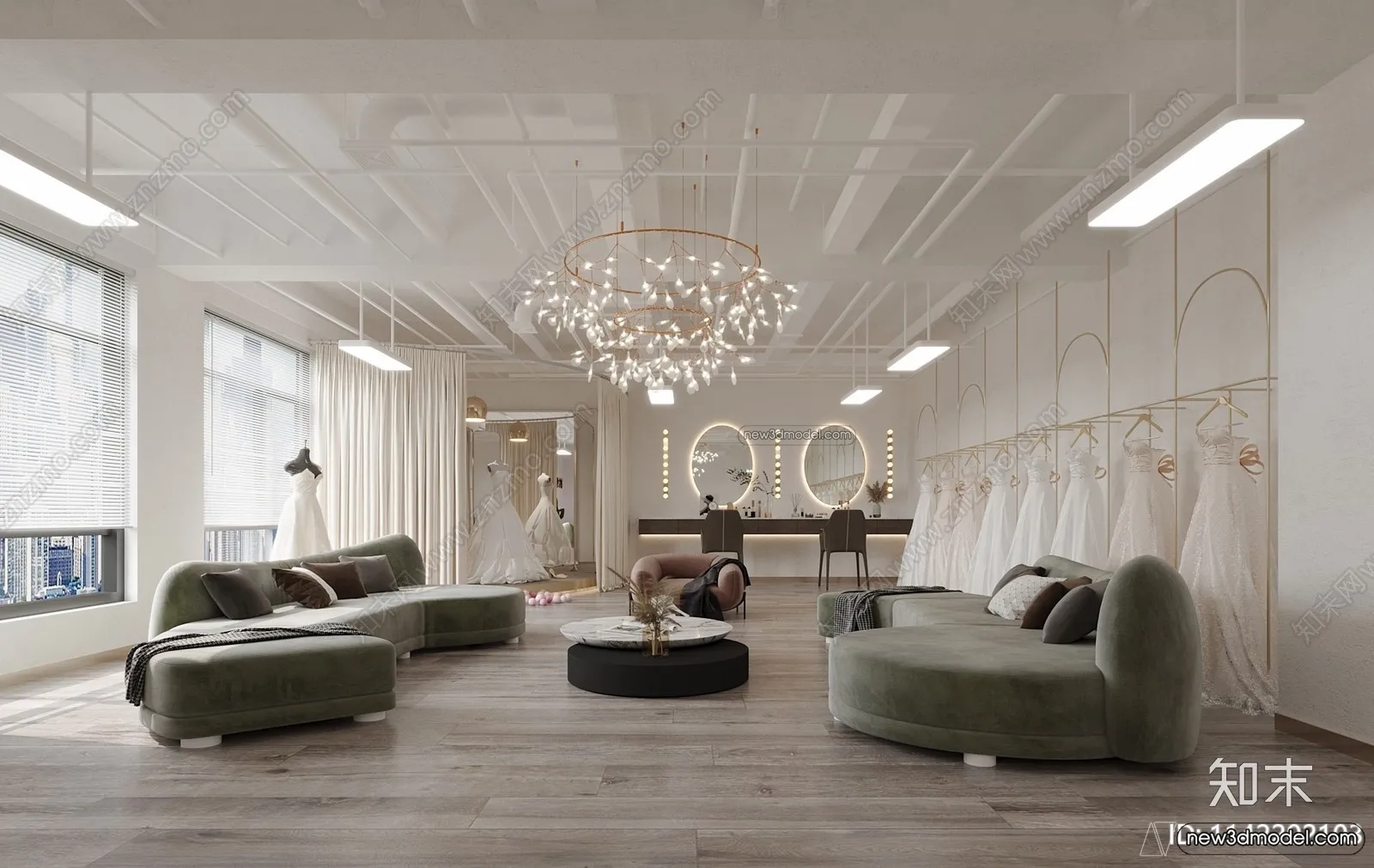 Wedding Studio - 3D Interior Scene - 3D Models - 099