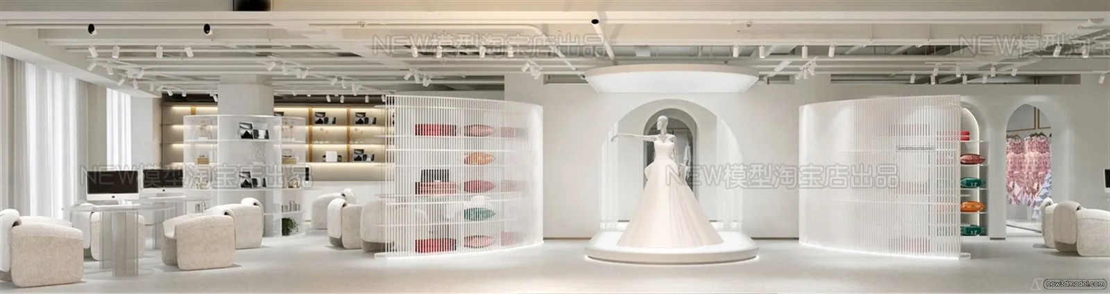 Wedding Studio - 3D Interior Scene - 3D Models - 100