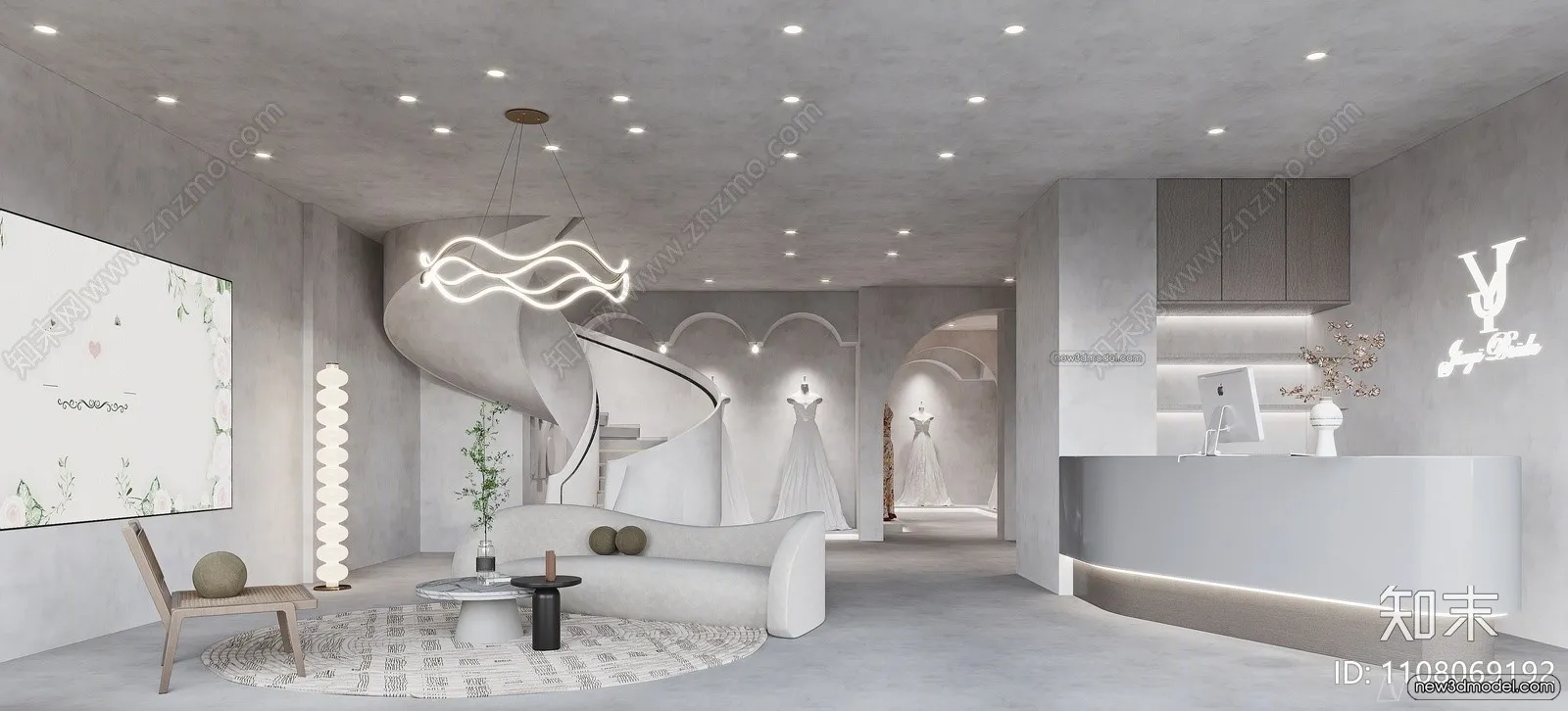 Wedding Studio - 3D Interior Scene - 3D Models - 103