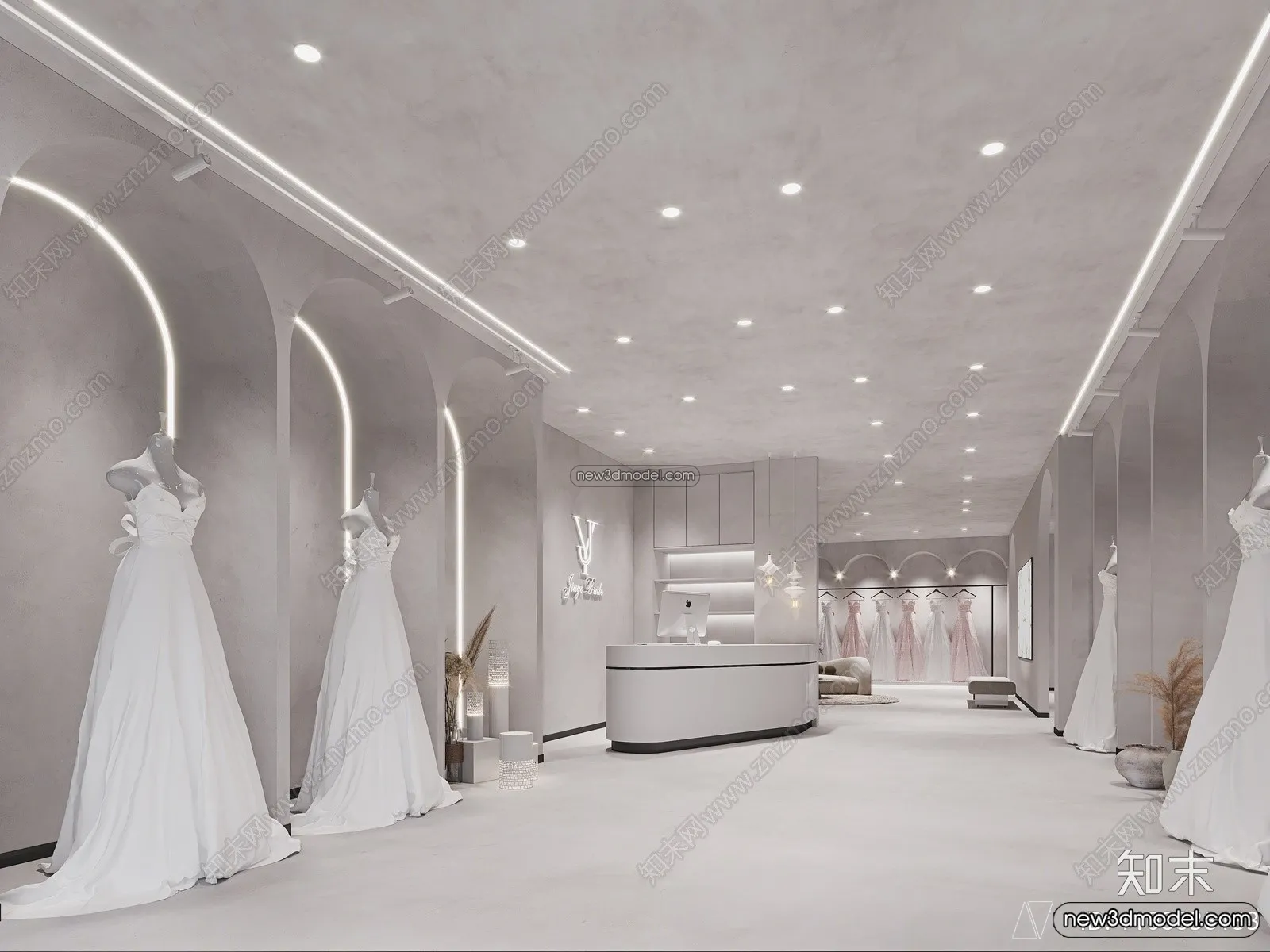 Wedding Studio - 3D Interior Scene - 3D Models - 105