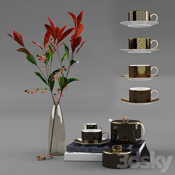 wedgwood set 2 3D Model