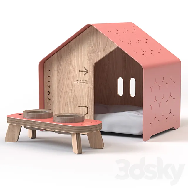 WeelyWally Sydney Pet House 3D Model