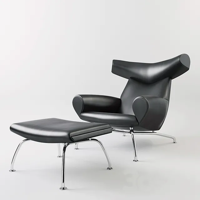 Wegner Ox Chair 3DModel