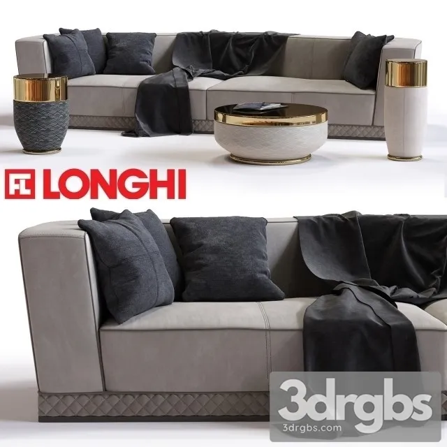 Welles Double Depth Sofa 01 3D Model Free