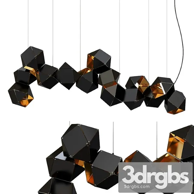Welles long chandelier 1