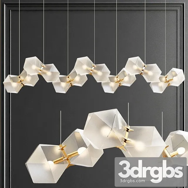 Welles long chandelier