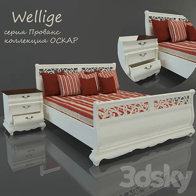 Wellige Surya Provence Collection Oskar 3D Model
