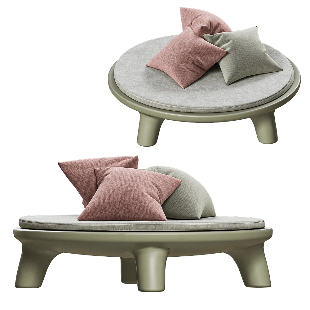 Weltevree - Bench Flying Fishman 3D Model