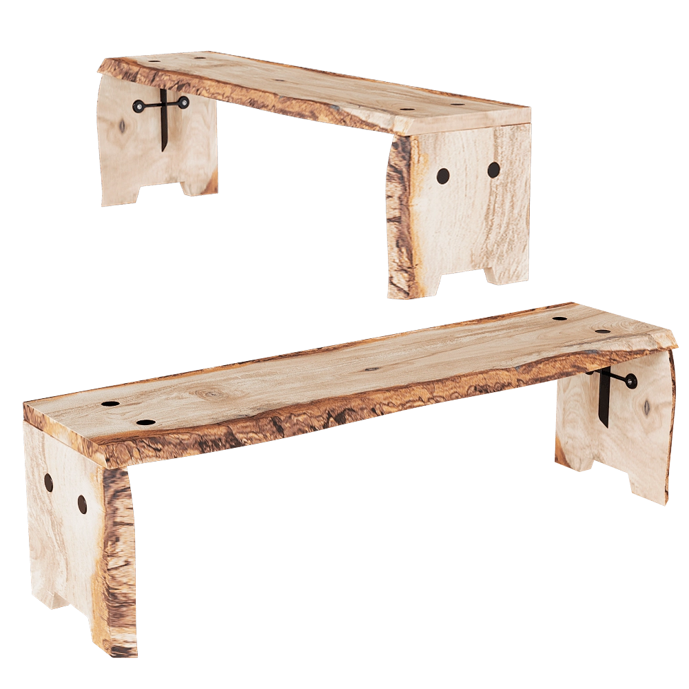 Weltevree - Bench Forestry 3D Model