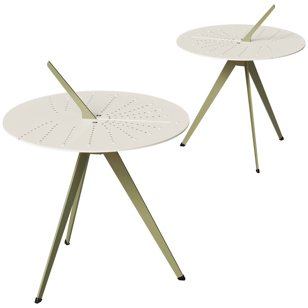 Weltevree - Low table Sundial 3D Model